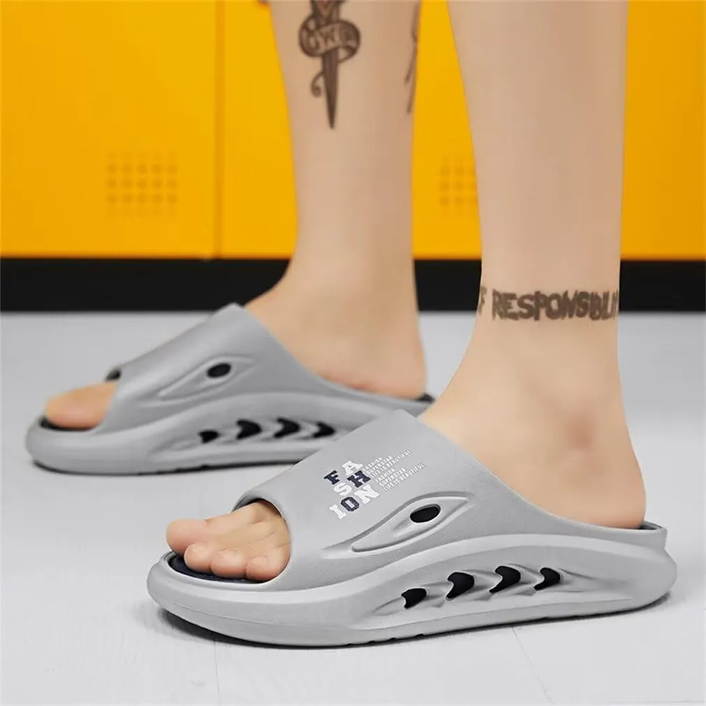 GSLMOLN Slippers Slides for Men, Non-Slip Cloud Slides House Bedroom Shoes Shower Quick Drying Sandals Indoor and Outdoor