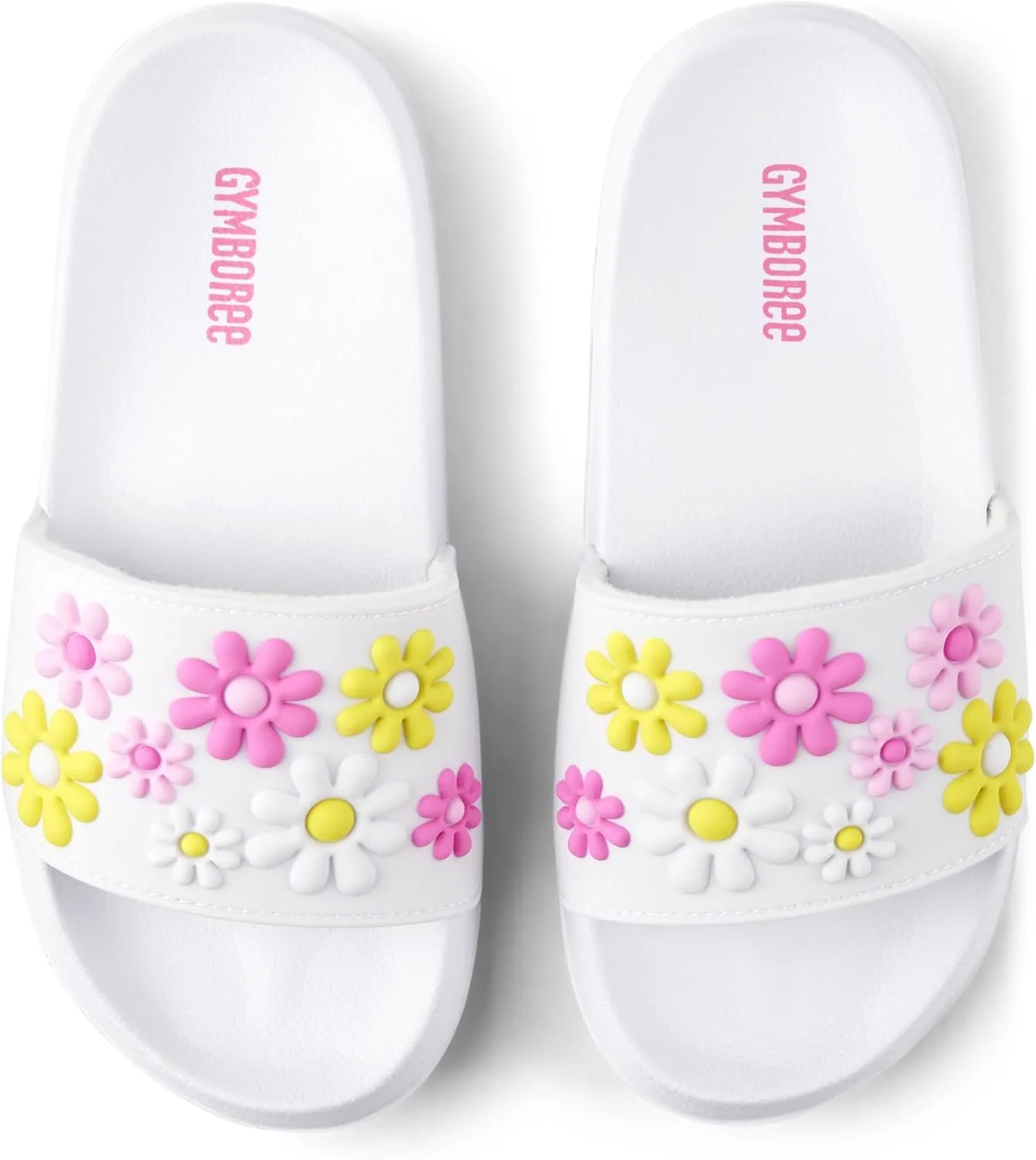 Gymboree Unisex-Child and Toddler Girls Slides with Backstrap Slipper