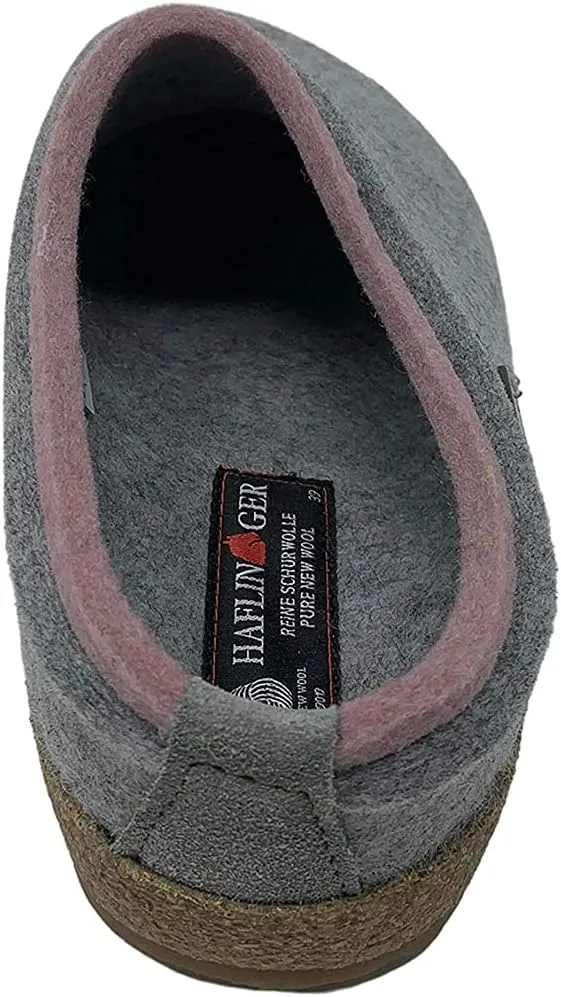 HAFLINGER Kris Felt Clog Wool Slipper Unisex