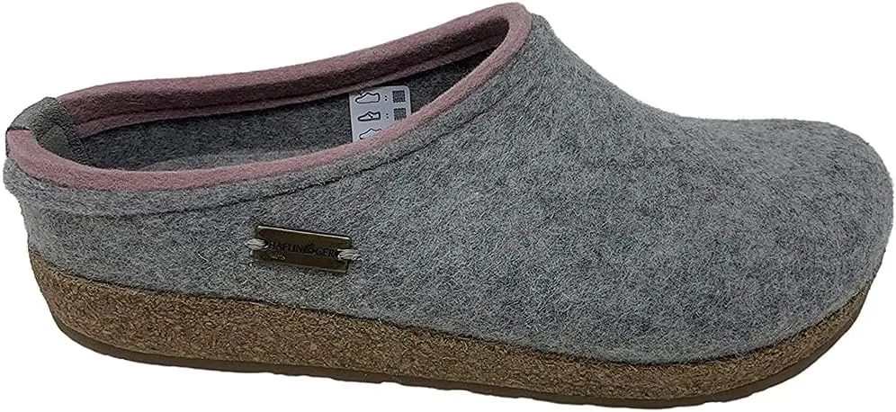 HAFLINGER Kris Felt Clog Wool Slipper Unisex