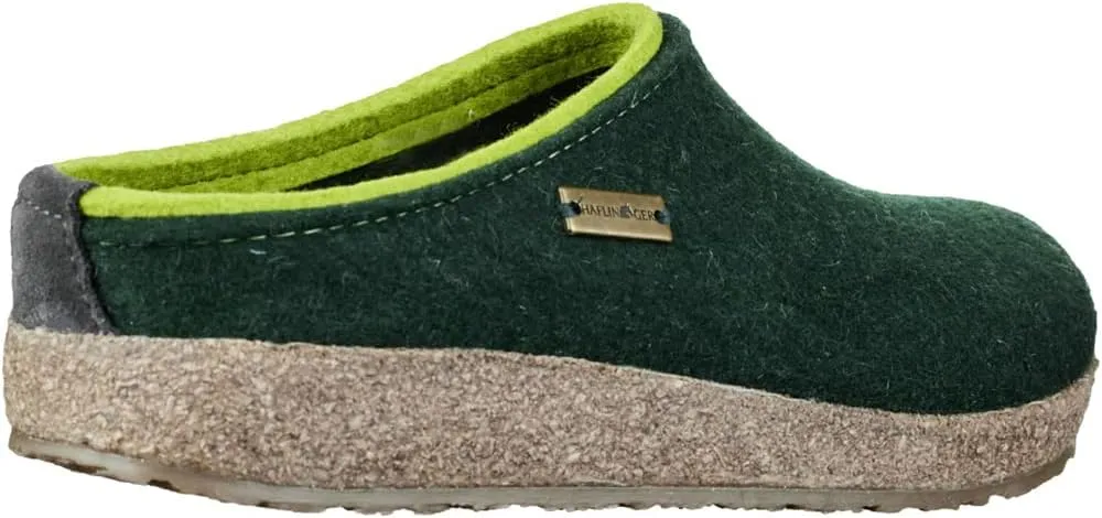 HAFLINGER Unisex Grizzly Kris Wool Clogs
