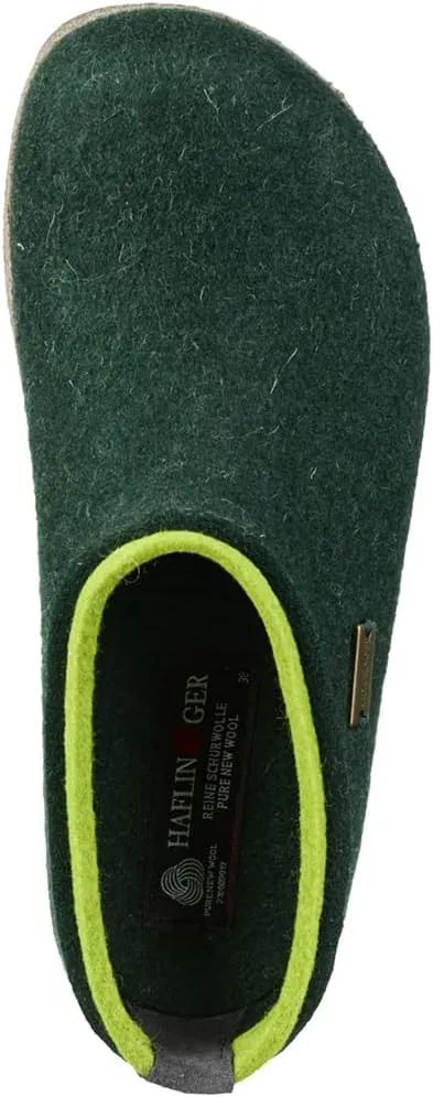 HAFLINGER Unisex Grizzly Kris Wool Clogs
