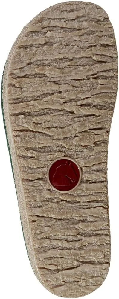 HAFLINGER Unisex Grizzly Kris Wool Clogs