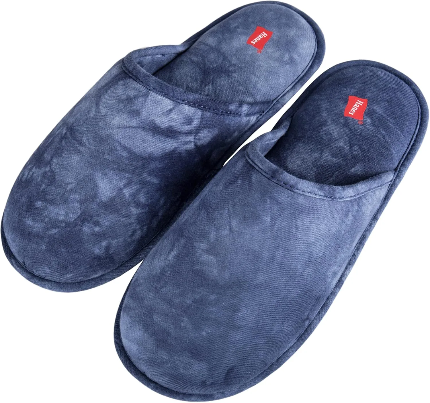 Hanes womens Comfort Cotton on Scuff With Memory Foam and Anti-skid Sole Slipper