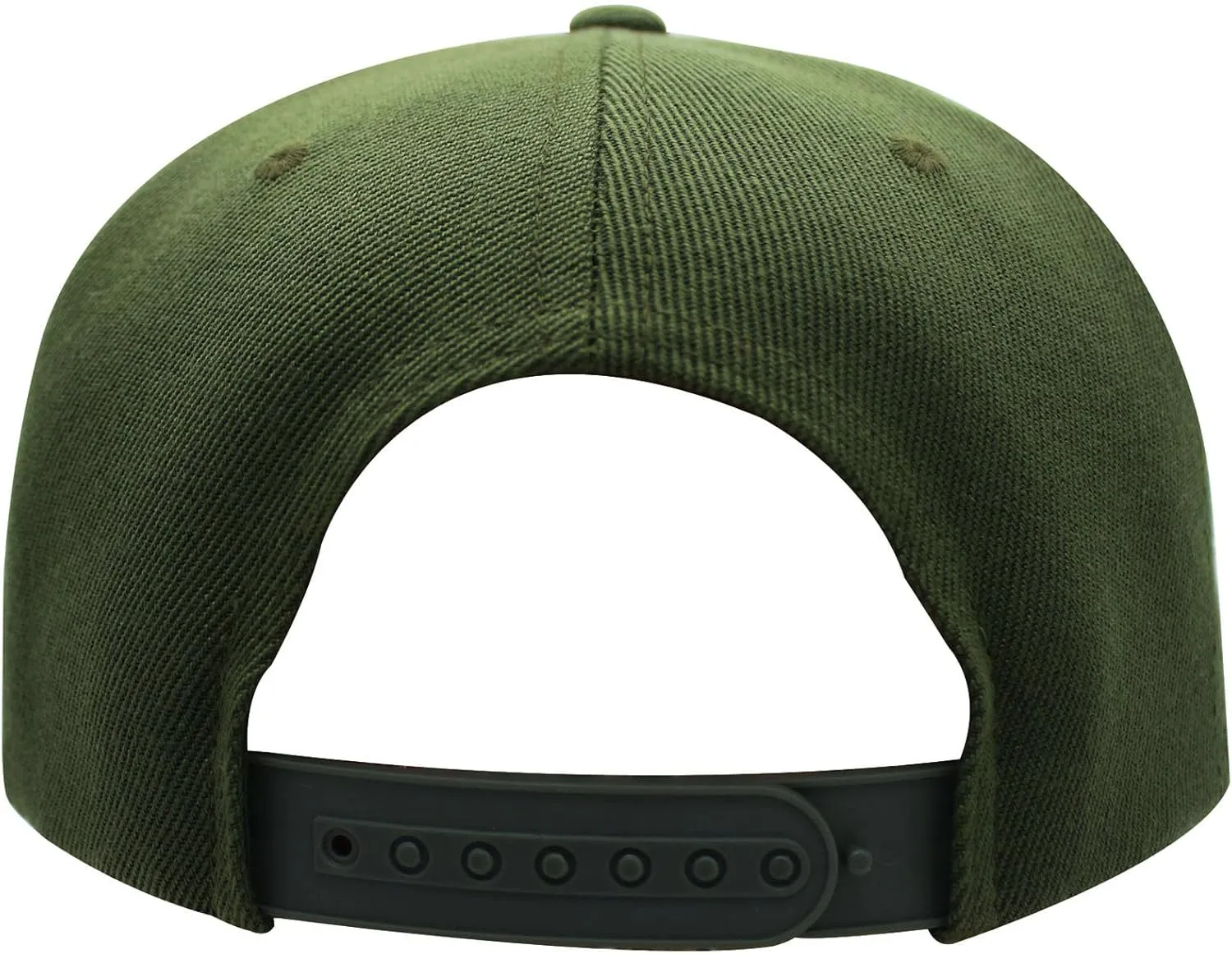 Hasbro Monopoly Baseball Cap, Adult Snapback Hat with Flat Brim, Olive Green