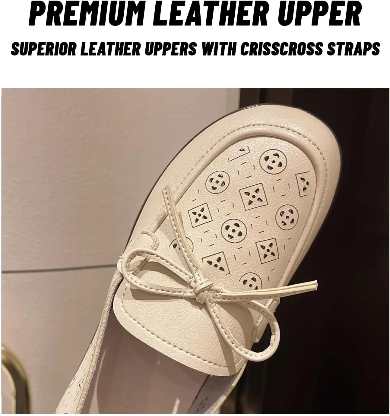 HESBITEUL Women's Casual Penny Loafers Driving Moccasins Comfort Slip on Flat Boat Shoes Walking Shoes with Bowknot