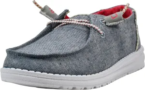Hey Dude Women's Wendy Chambray Lace-Up Loafer