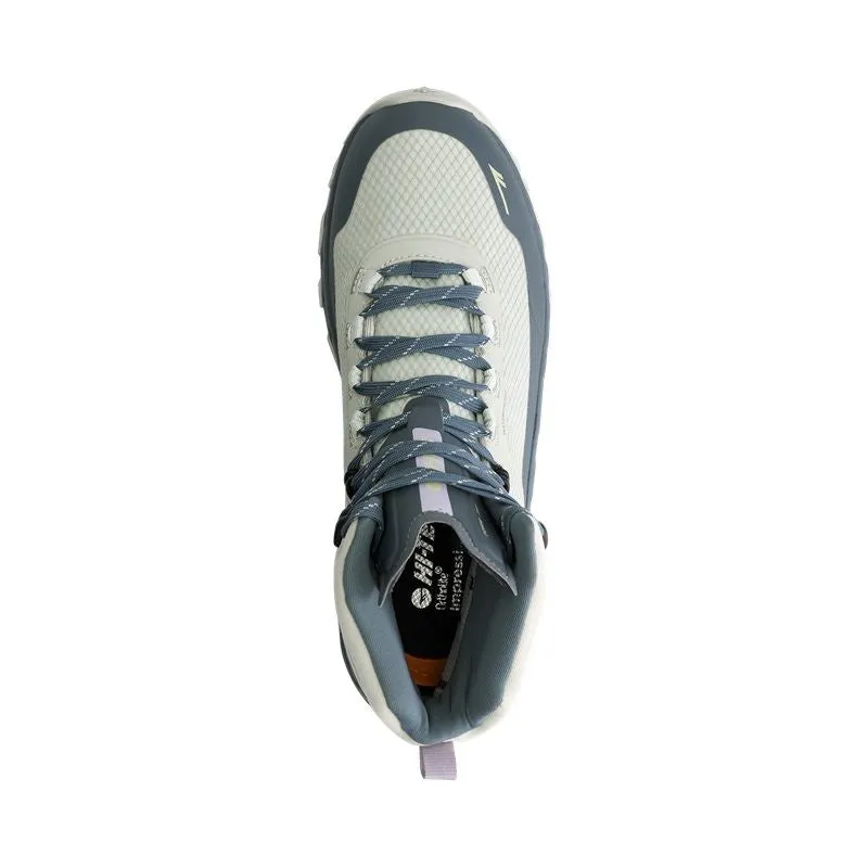 Hi-Tec Women's Altitude Lite Mid Waterproof Stormy/Green Tint