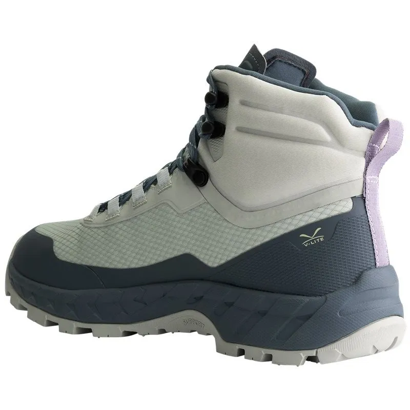 Hi-Tec Women's Altitude Lite Mid Waterproof Stormy/Green Tint