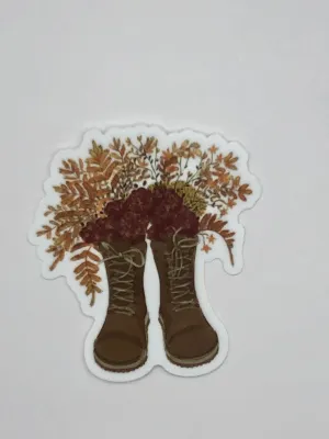 Hiking Boot Sticker