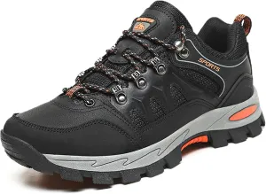 Hiking Shoes for Men Walking Lightweight Trekking Outdoor Trainers Lace-up ​Mountain Low Casual Sneakers for All Season