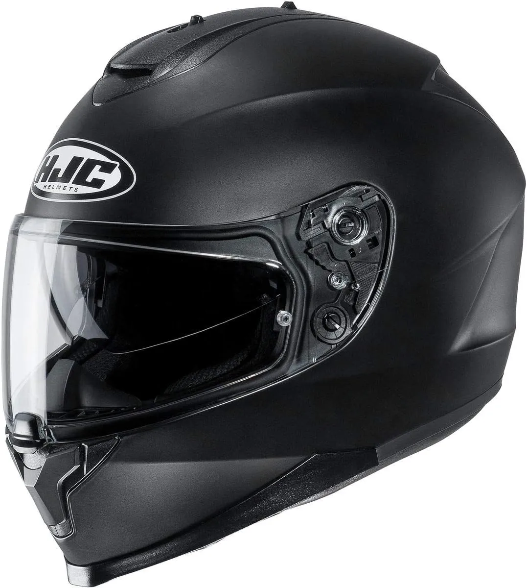HJC C70 Helmet (X-Large) (SEMI-Flat Black)