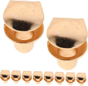 Homoyoyo Comfortable Hiking Shoes Lace Buckle Pcs Boot Lace Hooks Sturdy Buckle for Secure Fit