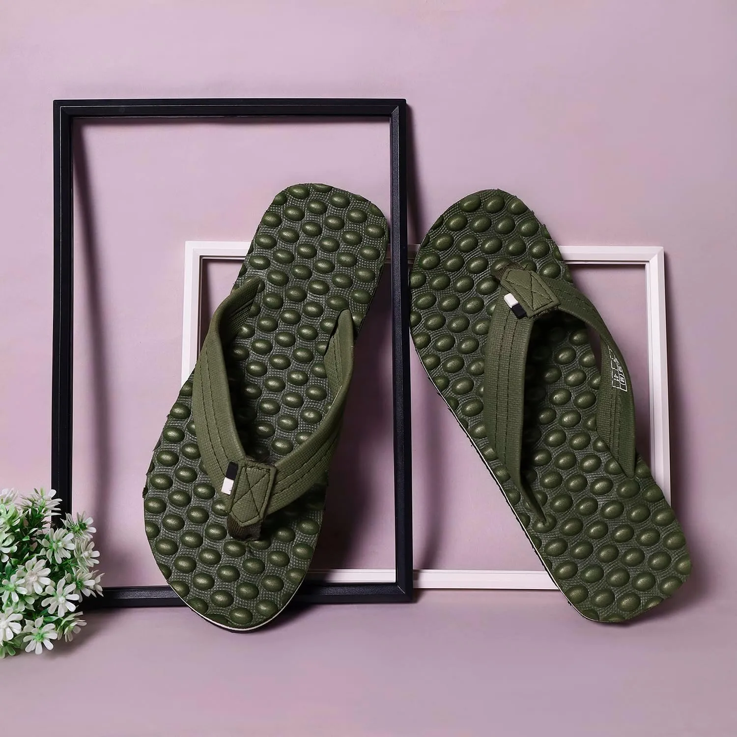 House Slipper for Men's Care |Orthopaedic | Diabetic | Comfortable | Cushion | Flip-Flop Men's and Boy's Home Slides for Daily Use Bubble Softy