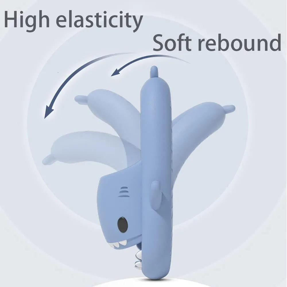 Hrtesus Shark Slides, Cloud Shark Slippers, Sharky Chanclas, Original Shark Slides for Women Men, Casual Anti-Slip Cloud Shark Slides