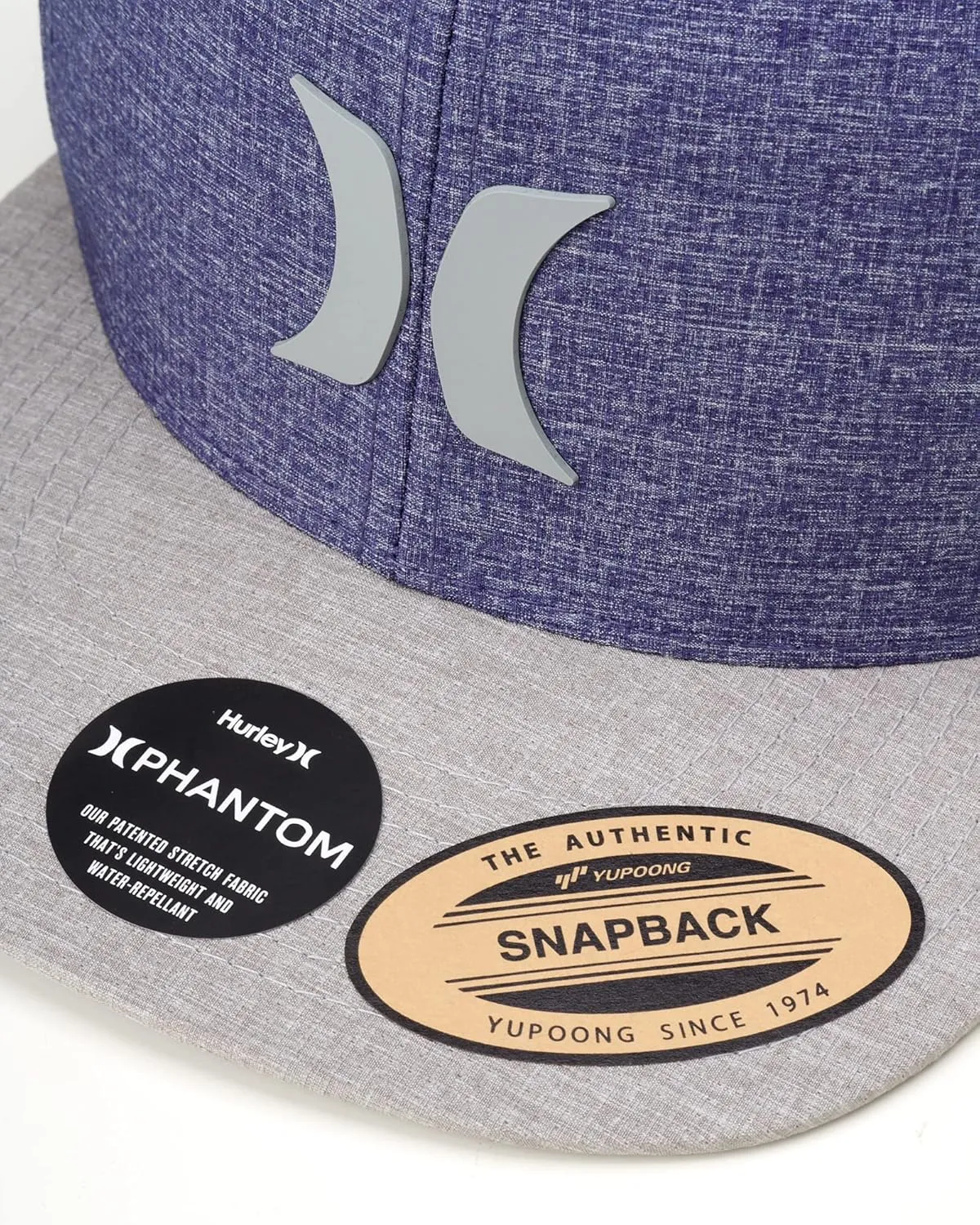 Hurley Men’s Hat – Lightweight Phantom Core Snap-Back Baseball Cap