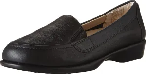 Hush Puppies Women's Tacye Hyatisse Slip-on Loafer, Black, 9 M US