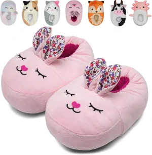 IceUnicorn Toddler Slippers Kids Cute Funny Animal House Shoes Girls Boys Christmas Fluffy Bedroom Indoor Slipper, Cat, Bunny, Unicorn, Dinosaur, Fox, Cow