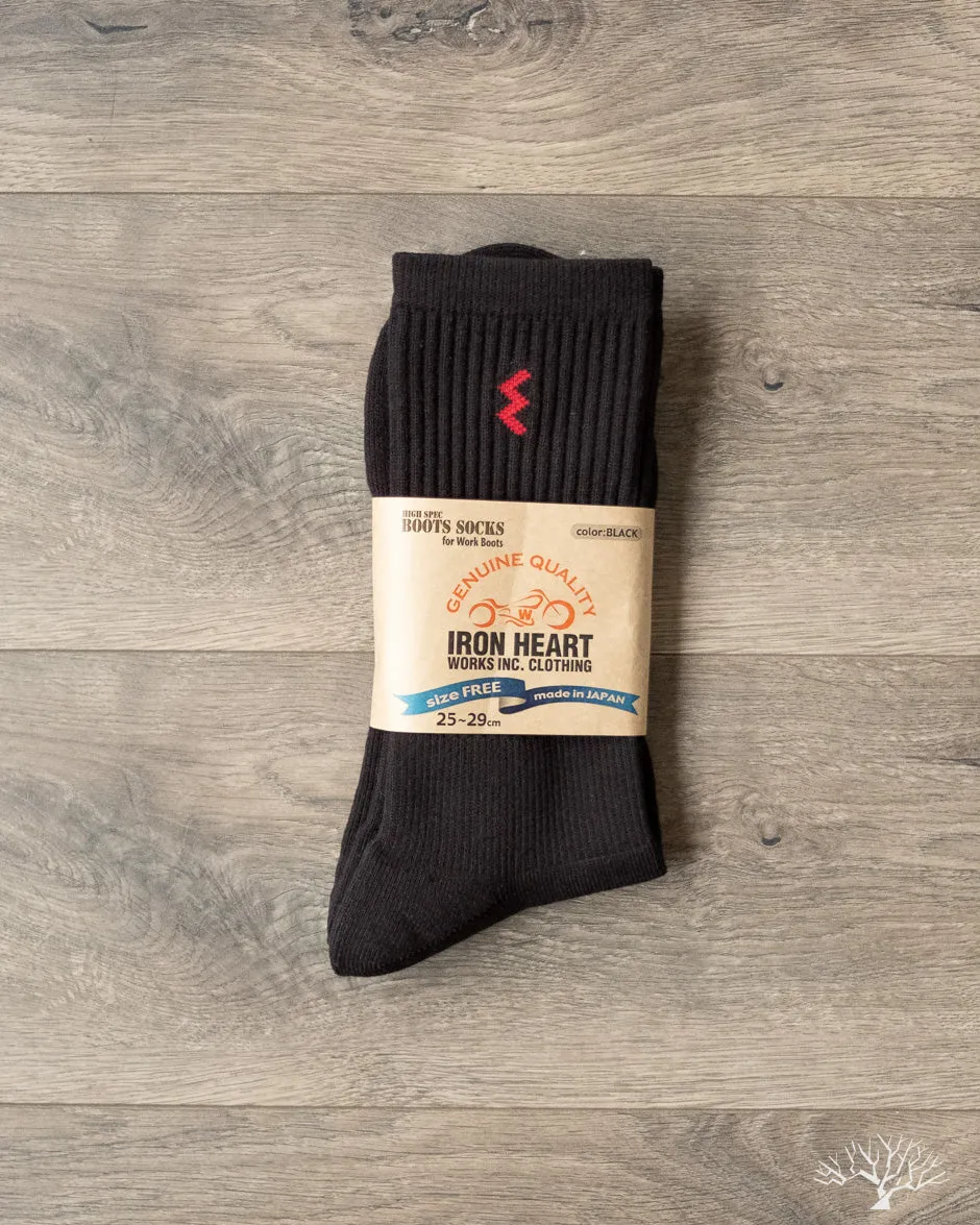 IHG-030 Work Boot Socks - Black