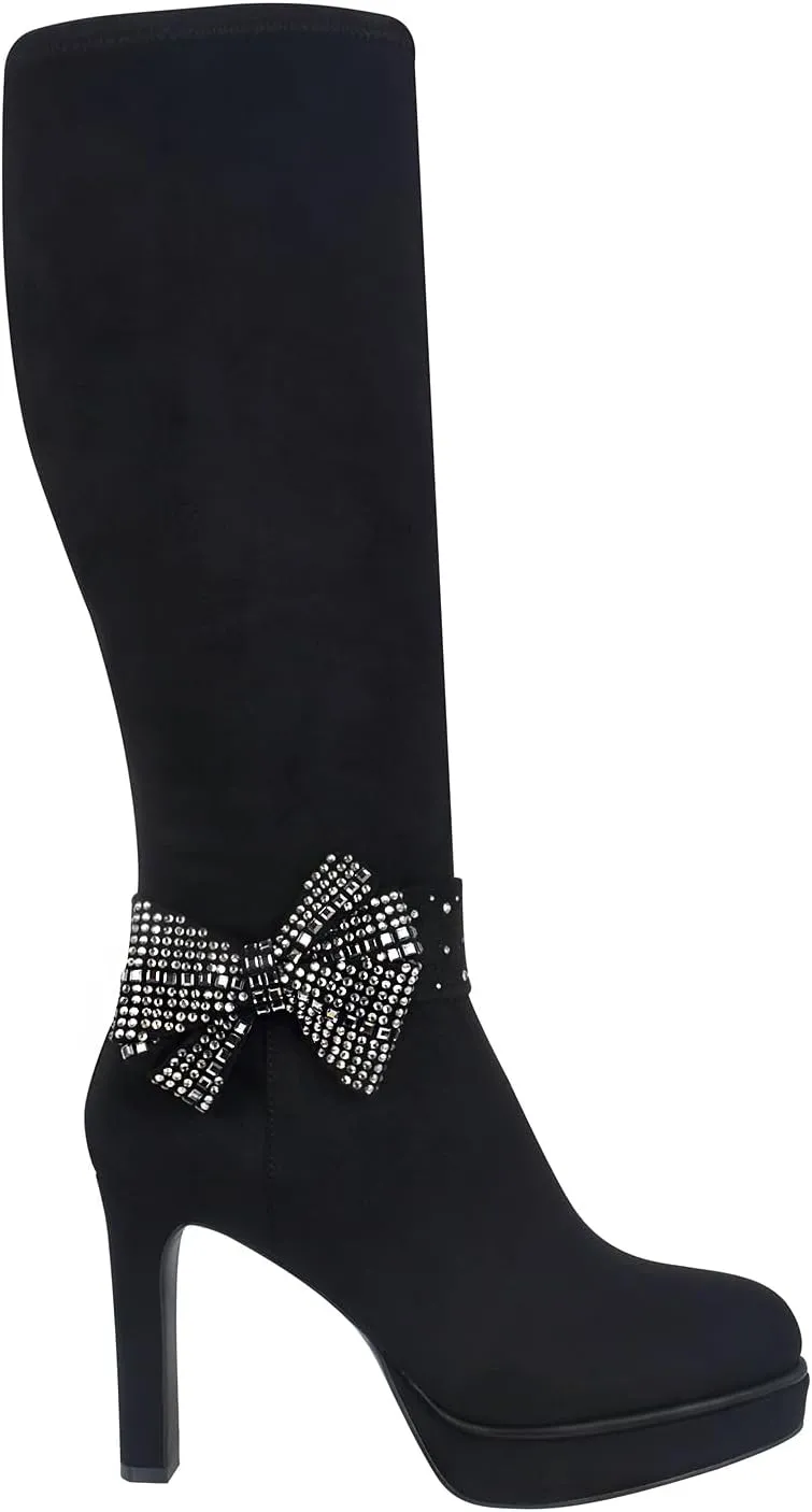 Impo Onneli Bling Stretch Platform Boot with Memory Foam