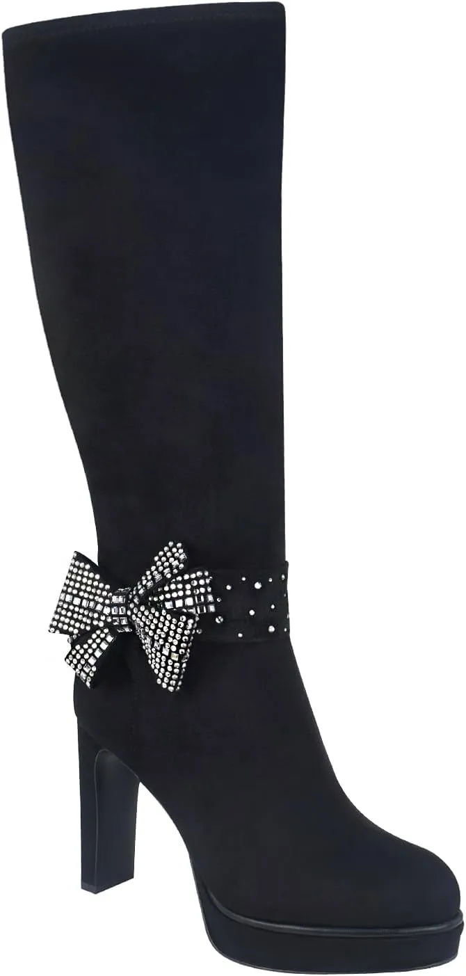 Impo Onneli Bling Stretch Platform Boot with Memory Foam
