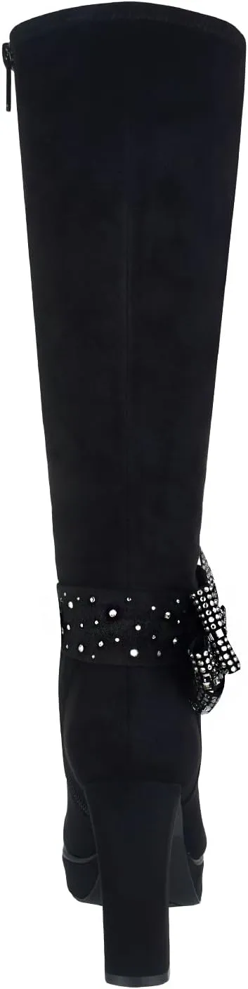 Impo Onneli Bling Stretch Platform Boot with Memory Foam