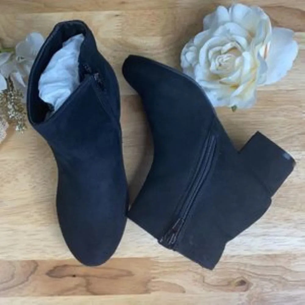 INC Girls Black Booties