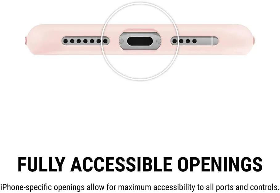 Incipio NGP Translucent Case for iPhone iPhone Xs Max (6.5") with Flexible Shock-Absorbing Drop-Protection - Rose