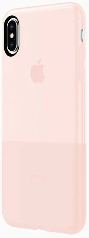 Incipio NGP Translucent Case for iPhone iPhone Xs Max (6.5") with Flexible Shock-Absorbing Drop-Protection - Rose