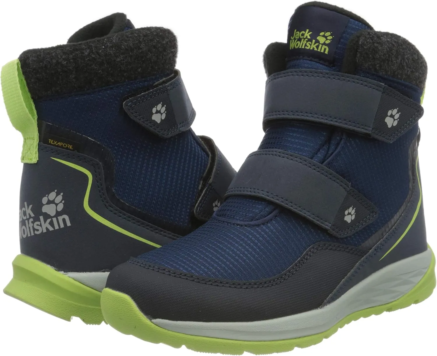 Jack Wolfskin Unisex-Child Polar Bear Texapore Mid Hiking Boot