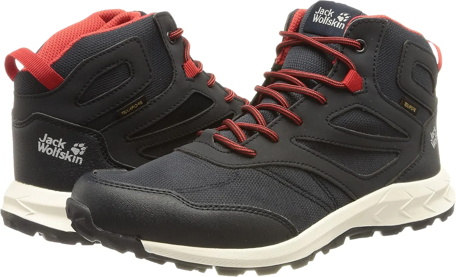 Jack Wolfskin Unisex-Child Woodland Texapore Mid K Hiking Boot