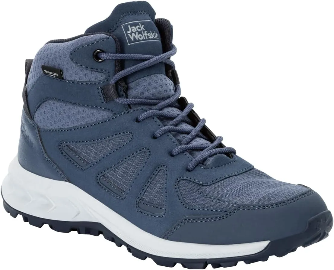 Jack Wolfskin Women's Woodland 2 Texapore Mid W Hiking Shoe, 37.5 EU