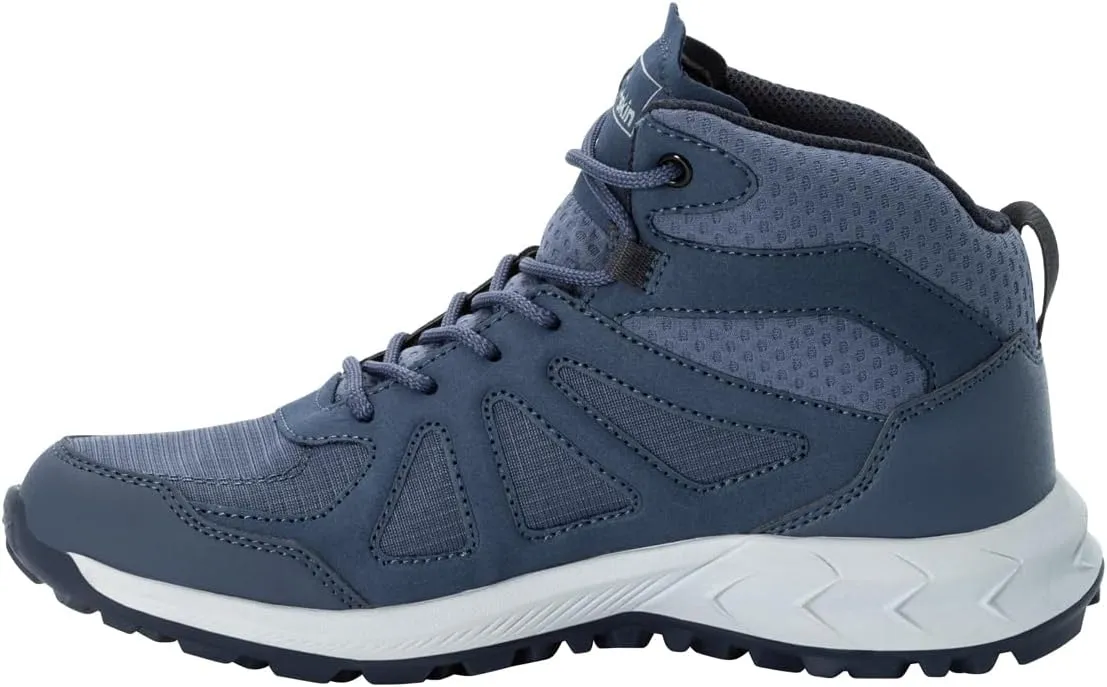 Jack Wolfskin Women's Woodland 2 Texapore Mid W Hiking Shoe, 37.5 EU
