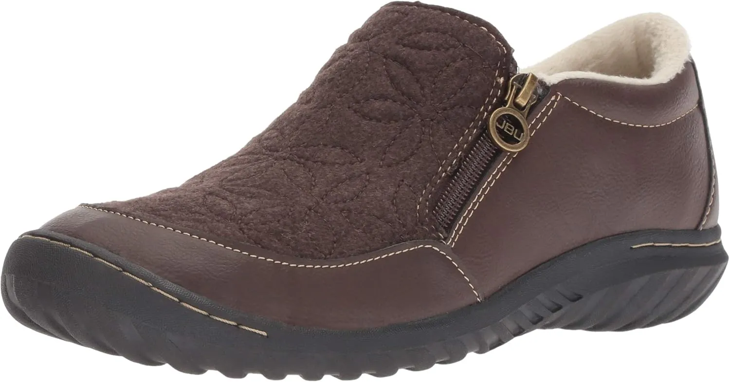 JBU by Jambu Women's Crimson Flat Oxford