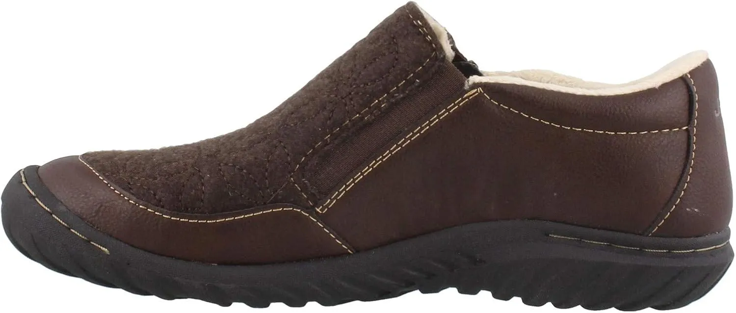 JBU by Jambu Women's Crimson Flat Oxford