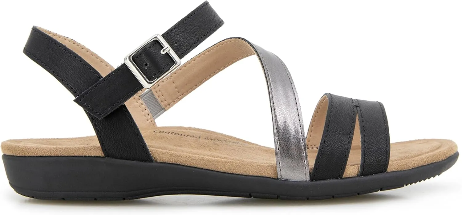 JBU Women's Fashion Flat Sandal