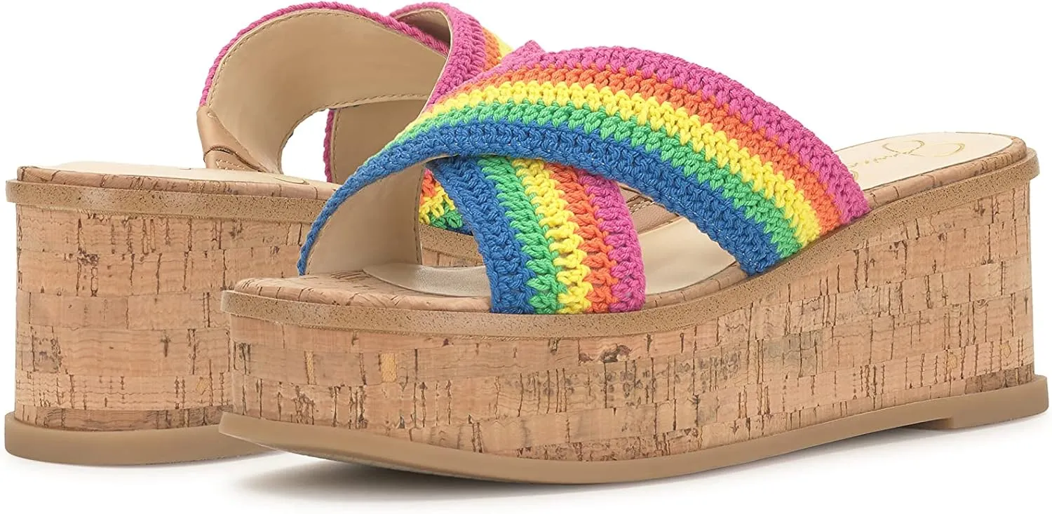 Jessica Simpson Women's Ediza Platform Sandal Wedge