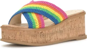 Jessica Simpson Women's Ediza Platform Sandal Wedge