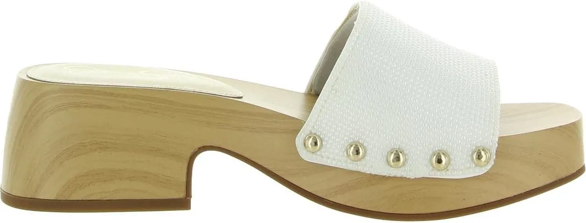 Jessica Simpson Womens Rexile Studded Clogs