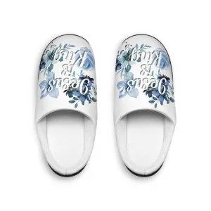 JESUS IS KING - Indoor Slippers