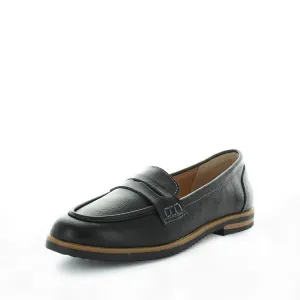 JUST BEE Women's CANGELA Loafers / Slip ons Black/Black 39EU
