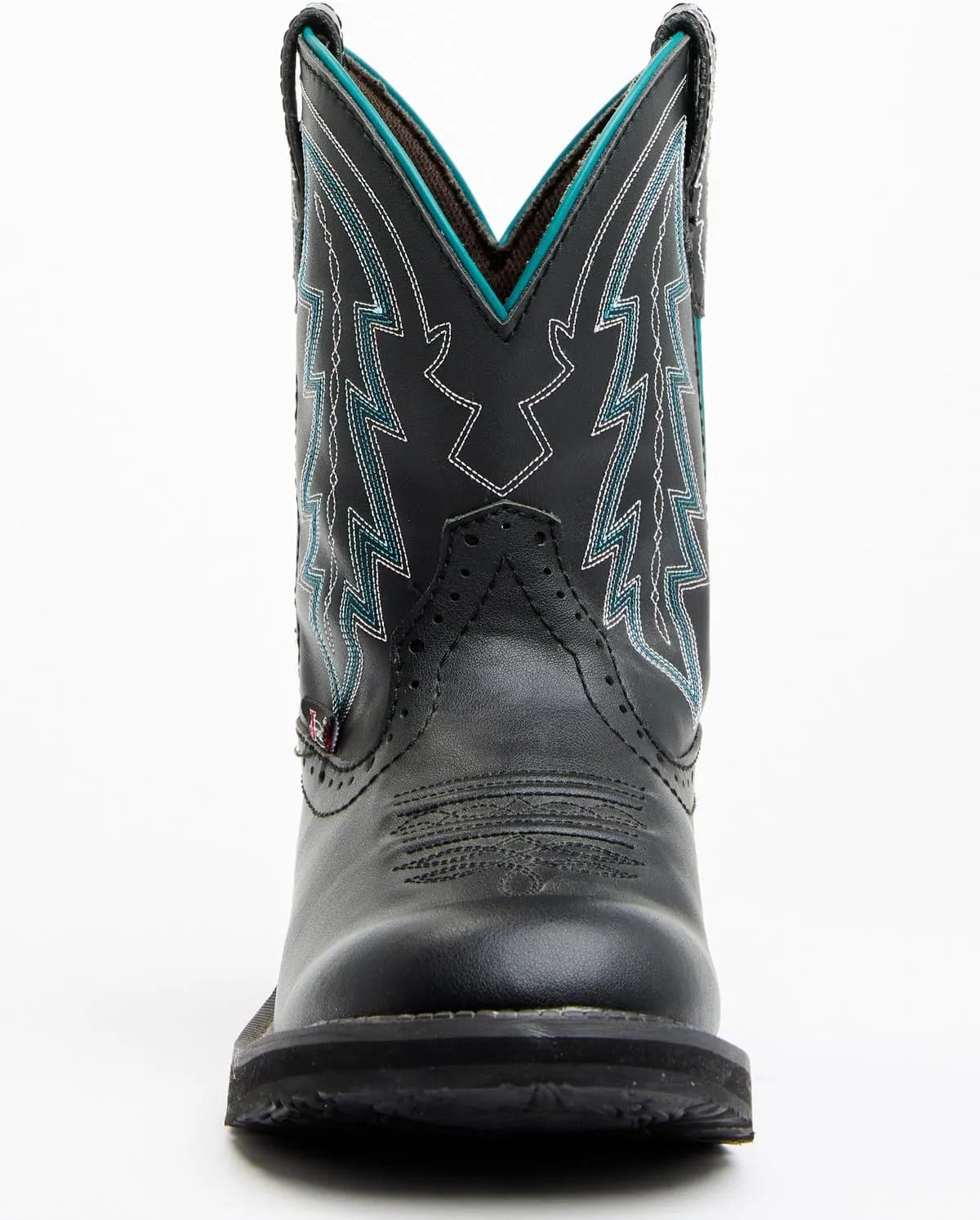 Justin Boot Company Women`s Gypsy Brown Vamp 8In Round Toe Western Boot