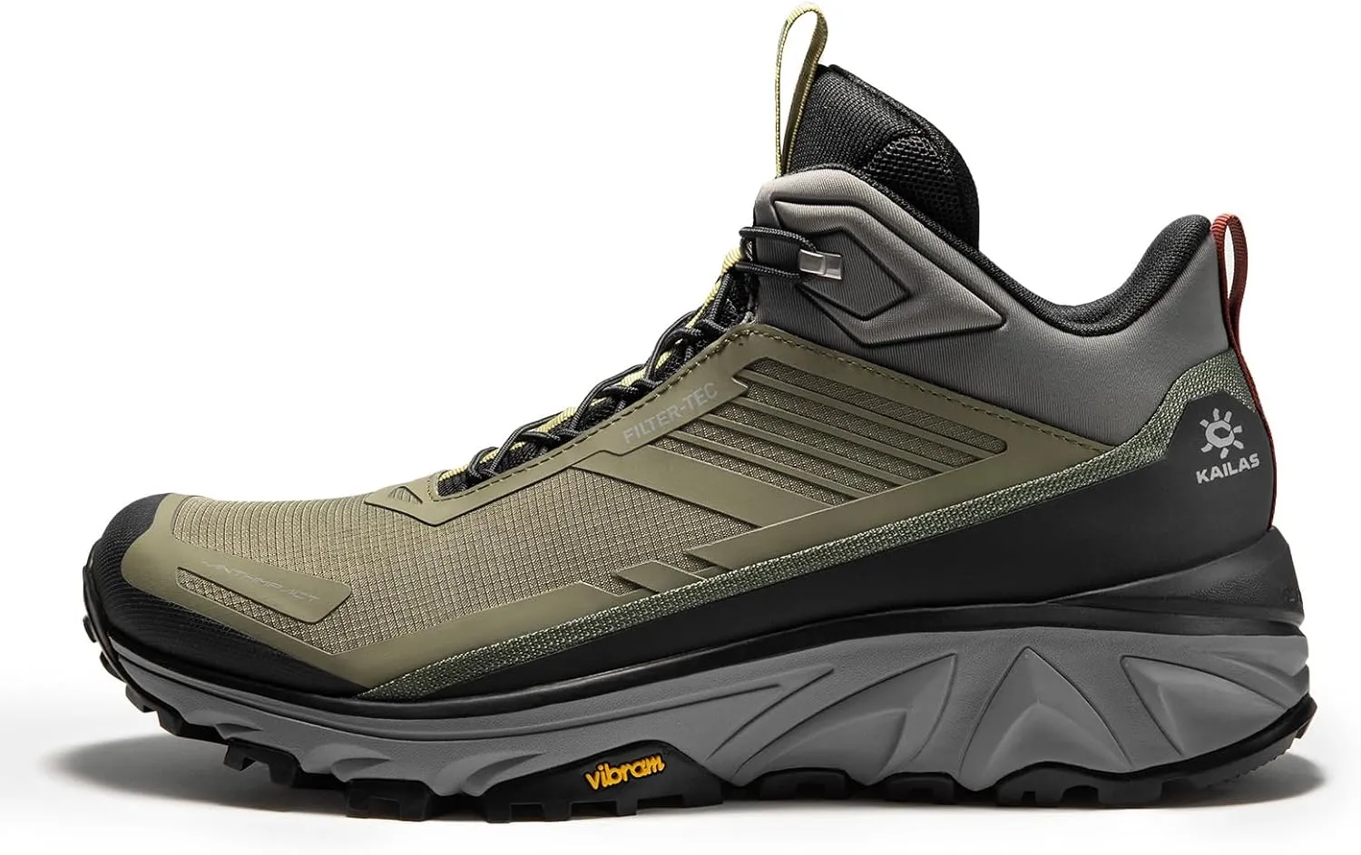 KAILAS Men's Expedition-4 FILTERTEC Low Waterproof Trekking Shoe Hiking Shoes