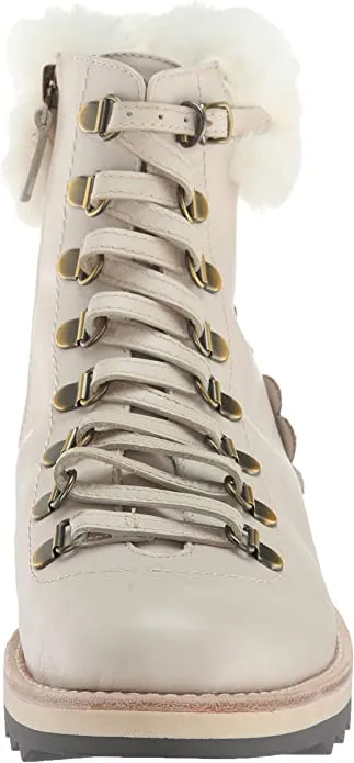 Kate Spade New York Women's Maira Hiking Boot,Off White Shalimar Calf,6.5 M US