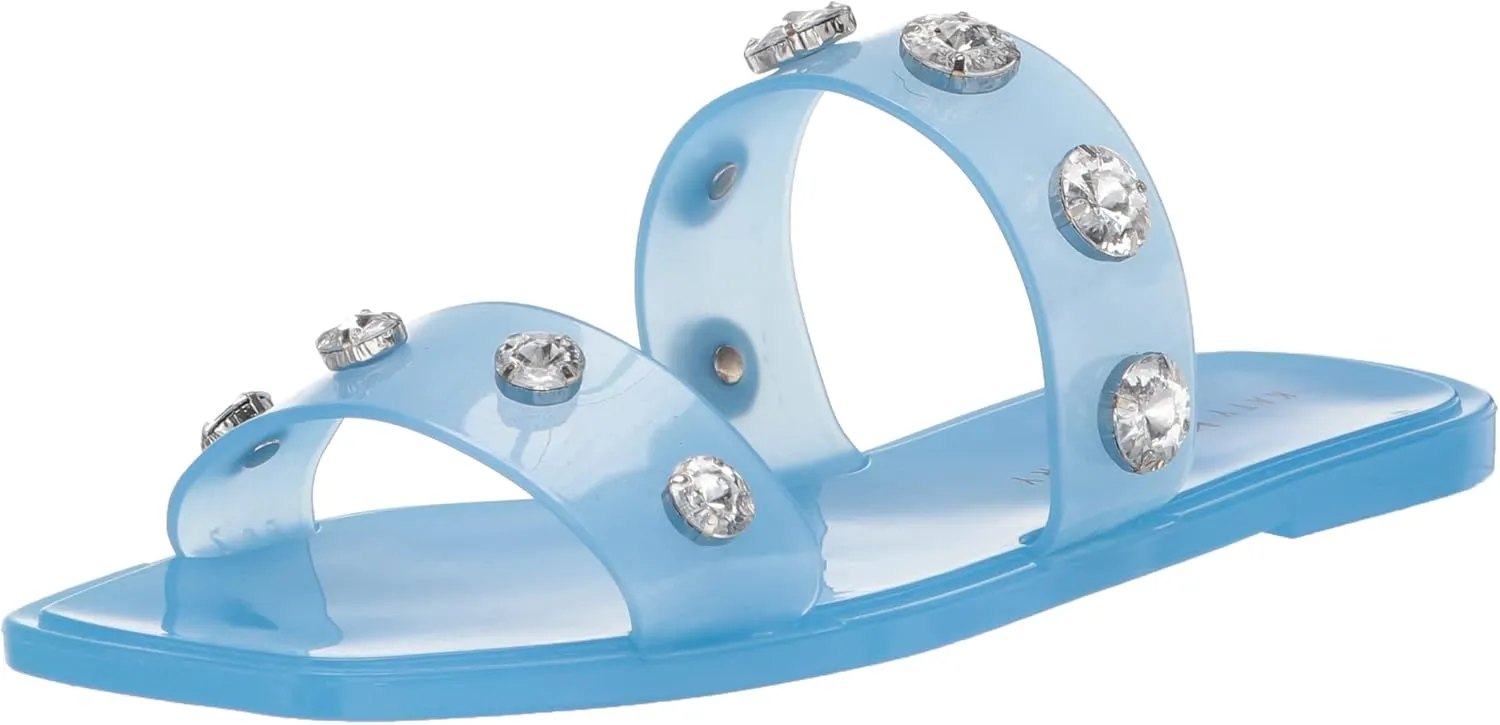 Katy Perry Women's The Geli Embellished Square Toe Sandal
