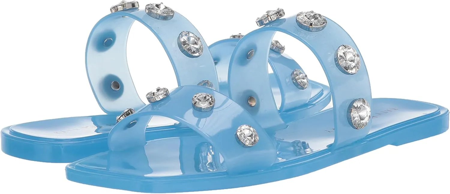 Katy Perry Women's The Geli Embellished Square Toe Sandal