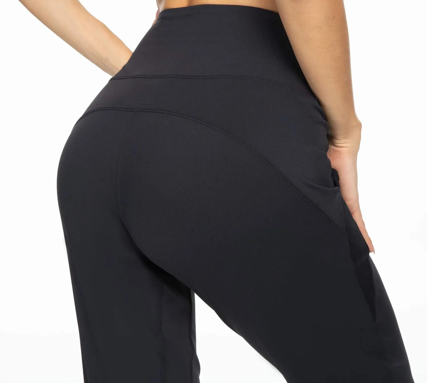 Kcutteyg Womens Joggers with Pockets, Lightweight Quick Dry Athletic Workout Soft Pants for Gym, Yoga, Running