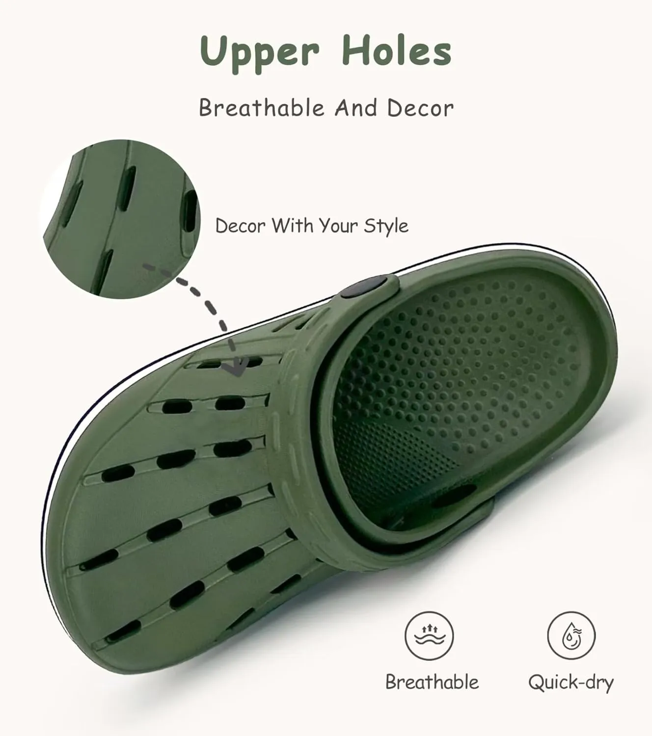 Kids Clogs Girls Boys Garden Clogs Slip on Water Shoes Beach Pool Sandals House Slipper(Toddler/Little Kids/Big Kids)