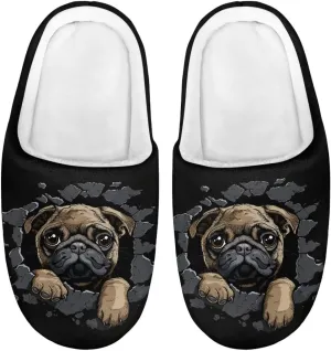 Kids Fluffy Slippers Girls Boys House Slippers Bedroom Non Slip Home Slippers Size 9-15