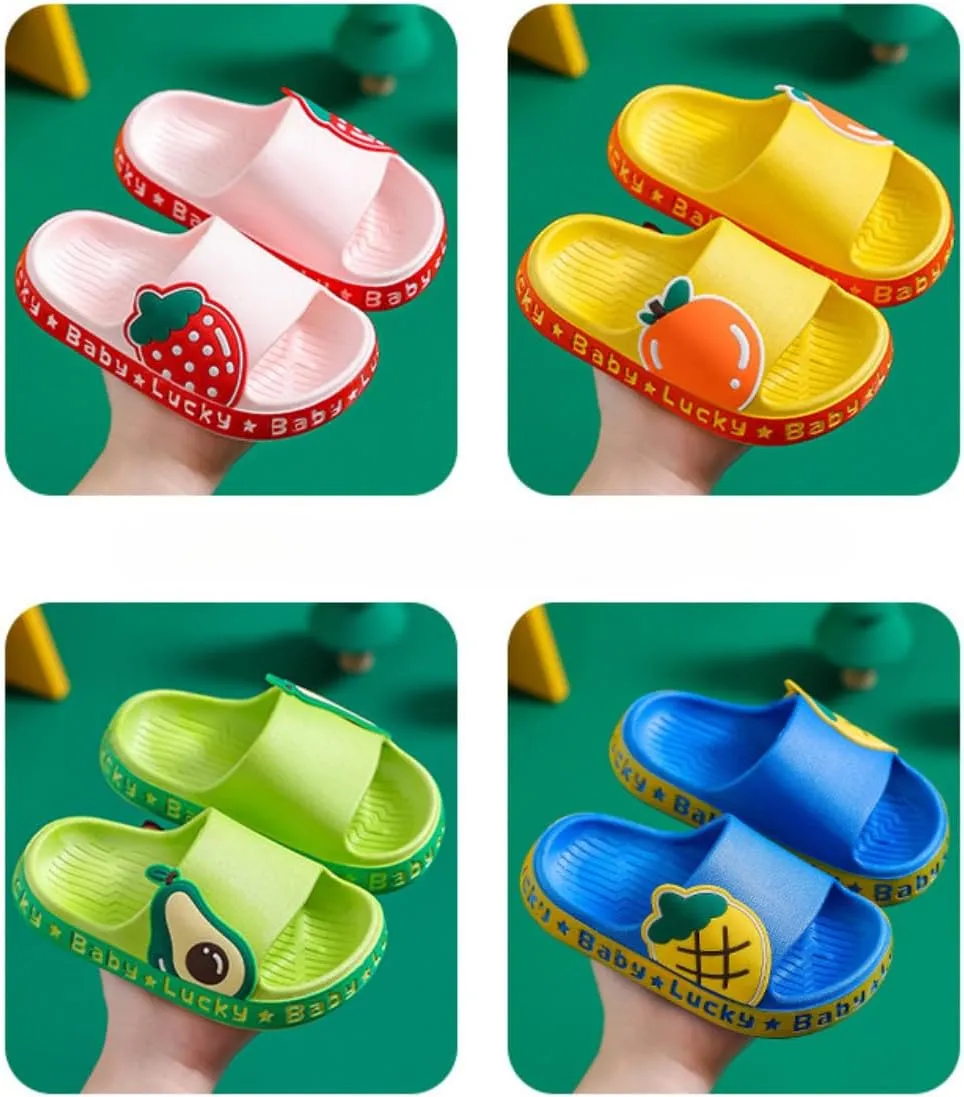 Kids Fruit Slippers Cute Slipper Home Slippers Indoor Slippers For Toddle Kids Boys Girls
